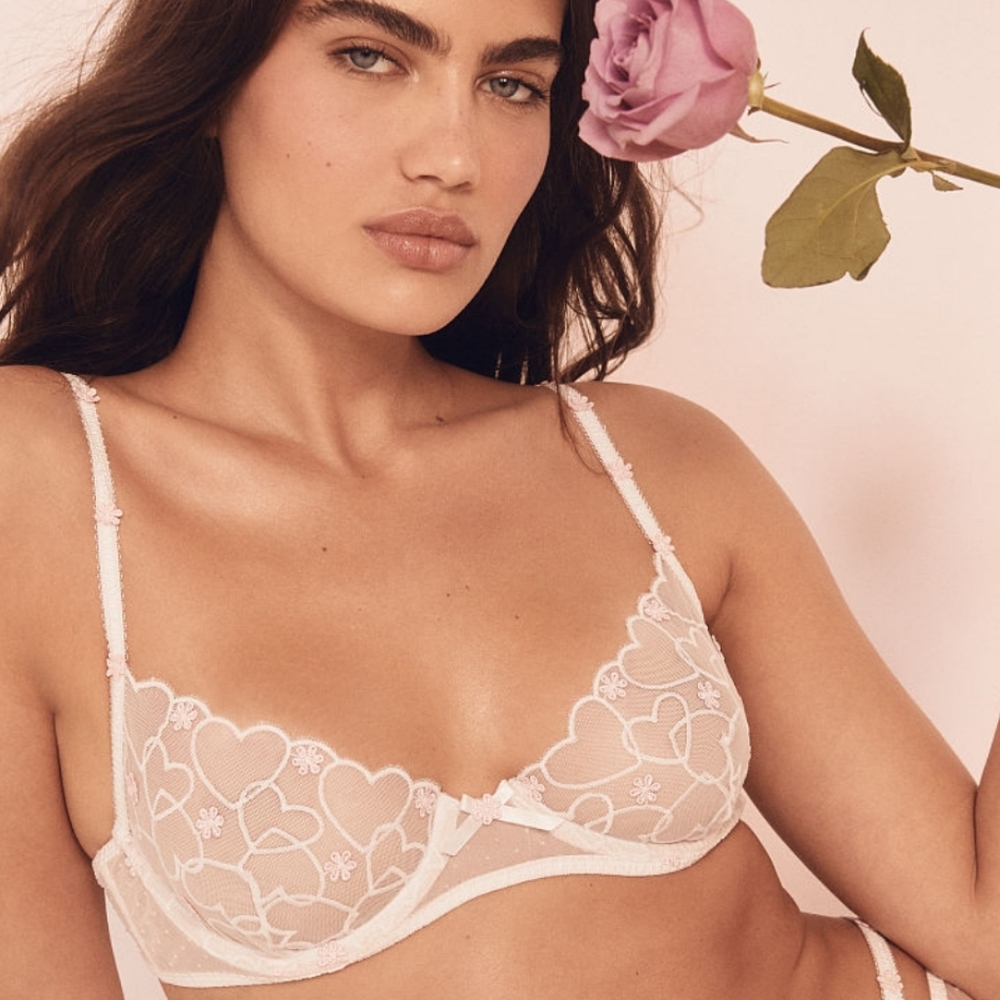 For Love and Lemons Love Letter Bra